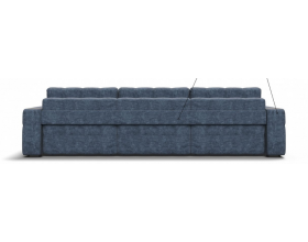 Босс ХО Макс диван Велюр Роял топаз