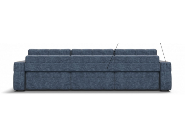 Диван BOSS.XO MAX Велюр Royal топаз / WOOD Rock