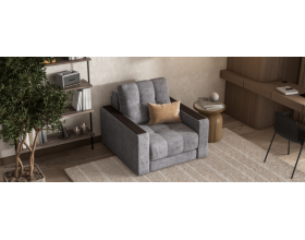 Босс кресло-кровать Велюр Роял агат