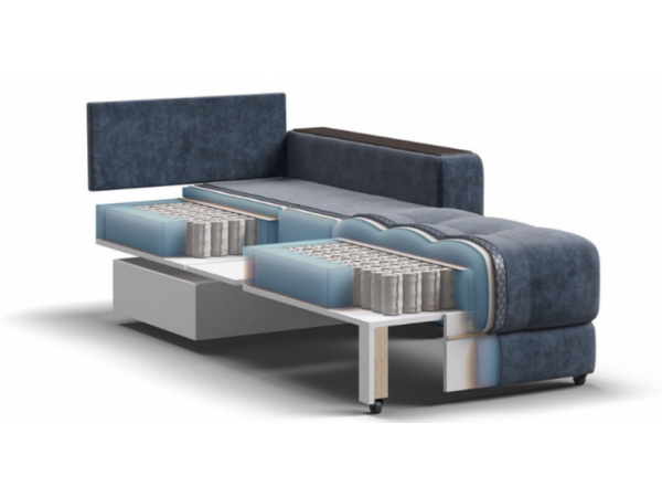 Кресло-кровать BOSS 2.0 велюр Royal топаз