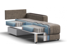 Босс кресло-кровать Велюр Роял тауп