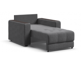 Босс кресло-кровать Рогожка Мальмо серый