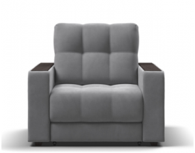 Босс кресло-кровать Велюр Монолит сталь