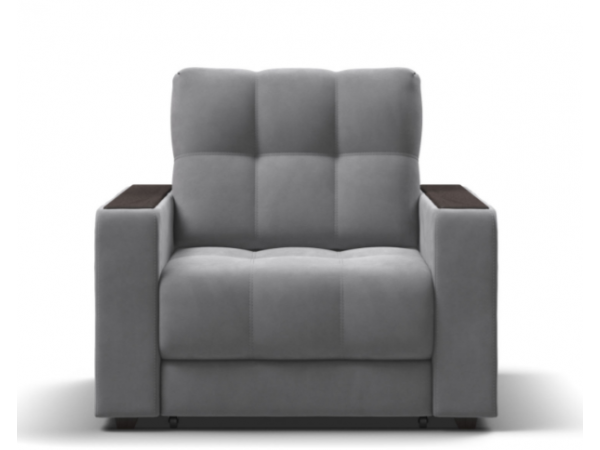 Кресло-кровать BOSS 2.0 велюр Monolit сталь