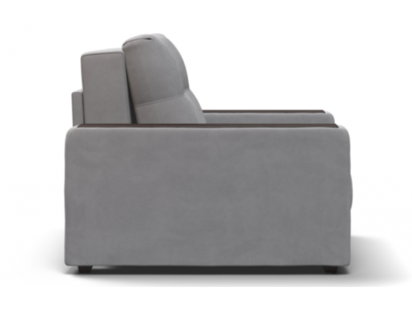 Кресло-кровать BOSS 2.0 велюр Monolit сталь