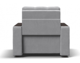 Босс кресло-кровать Велюр Монолит сталь