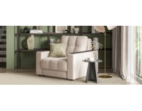 Босс кресло-кровать Велюр Монолит латте