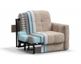 Босс Слип кресло-кровать Велюр Алькантара пепел