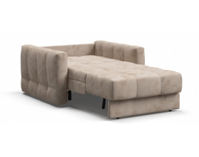 Босс Слип кресло-кровать Велюр Алькантара пепел