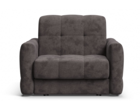 Босс Слип кресло-кровать Велюр Алькантара серый