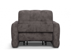 Босс Слип кресло-кровать Велюр Алькантара серый