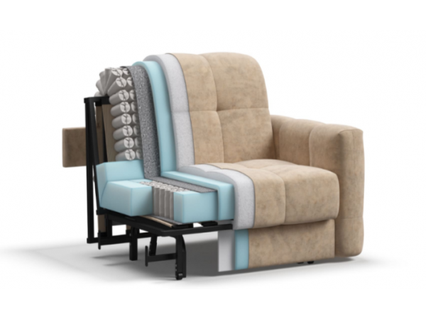 Босс Слип кресло-кровать Велюр Роял шампань