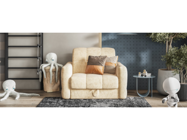 Босс Слип кресло-кровать Велюр Роял шампань