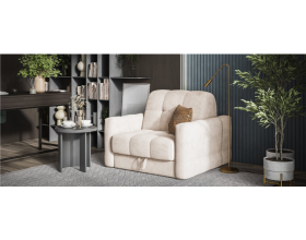 Босс Слип кресло-кровать Велюр Монолит латте