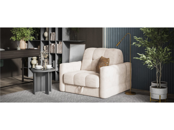 Кресло-кровать BOSS Sleep Велюр Monolit латте Кресло-кровать BOSS Sleep Велюр Monolit латте