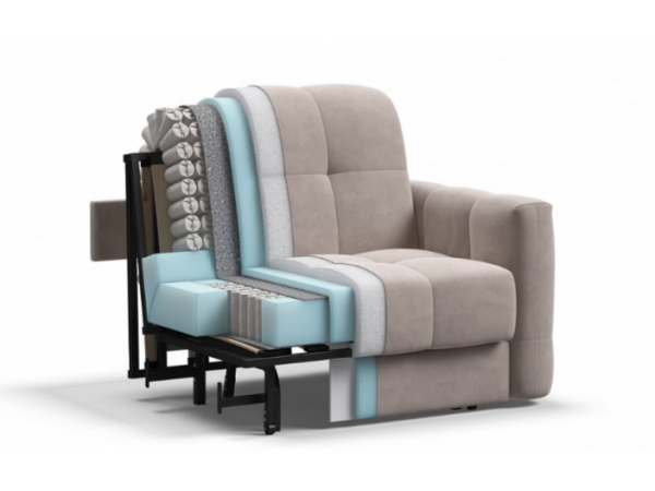 Кресло-кровать BOSS Sleep Велюр Monolit латте Кресло-кровать BOSS Sleep Велюр Monolit латте