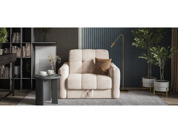 Кресло-кровать BOSS Sleep Велюр Monolit латте Кресло-кровать BOSS Sleep Велюр Monolit латте