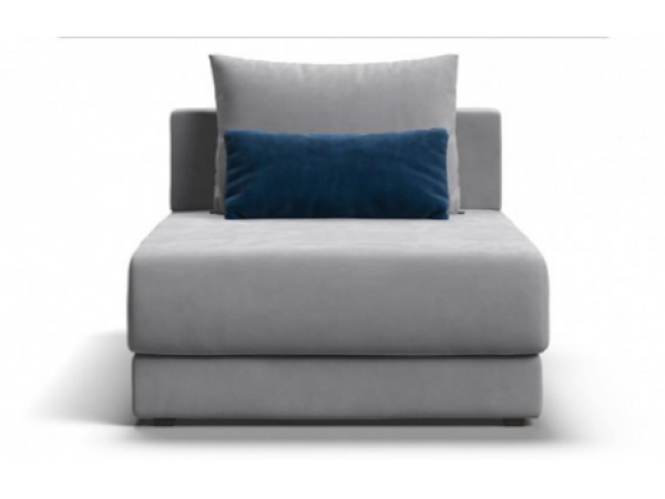 Оттоманка РИЧМОНД MODOOL Велюр Monolit сталь