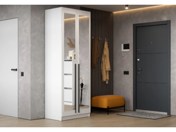 Шкаф Берген ШК-800 белое дерево