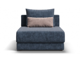 Ричмонд Модуль оттоманка Велюр Роял синий