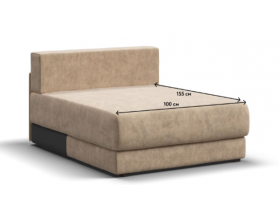 Ричмонд Модуль оттоманка Велюр Роял шампань