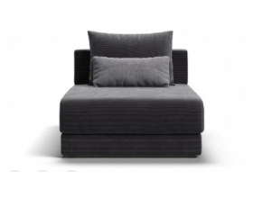 Ричмонд Модуль оттоманка Вельвет Корд графит