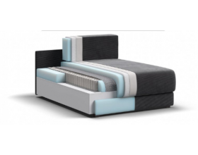 Ричмонд Модуль оттоманка Вельвет Корд графит