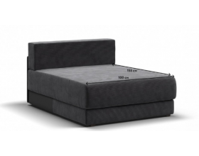 Ричмонд Модуль оттоманка Вельвет Корд графит