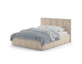 Кровать «Marta» 160х200 с подъёмным механизмом, рогожка Vizit, Laguna