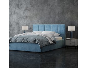 Кровать «Marta» 160х200 с подъёмным механизмом, рогожка Vizit, Laguna