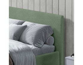 Кровать «Marta 2» 160х200 с ортопедическим основанием, рогожка Vizit, Laguna