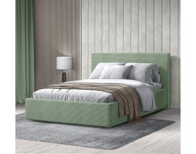 Кровать «Marta 2» 160х200 с ортопедическим основанием, рогожка Vizit, Laguna