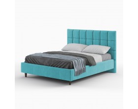 Кровать «Sindy» 160х200 с ортопедическим основанием, рогожка Vizit, Laguna