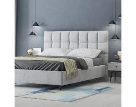 Кровать «Sindy» 160х200 с ортопедическим основанием, рогожка Vizit, Laguna