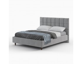 Кровать «Sindy» 160х200 с ортопедическим основанием, рогожка Vizit, Laguna