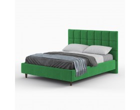 Кровать «Sindy» 160х200 с ортопедическим основанием, рогожка Vizit, Laguna