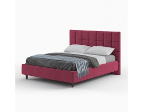 Кровать «Sindy» 160х200 с ортопедическим основанием, рогожка Vizit, Laguna