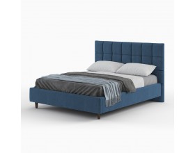 Кровать «Sindy» 160х200 с ортопедическим основанием, рогожка Vizit, Laguna