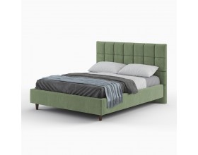 Кровать «Sindy» 160х200 с ортопедическим основанием, рогожка Vizit, Laguna