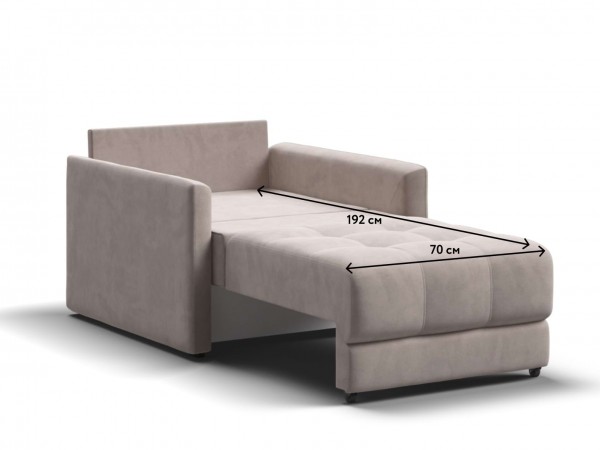 Кресло-кровать BOSS LOFT велюр Monolit латте Кресло-кровать BOSS LOFT велюр Monolit латте