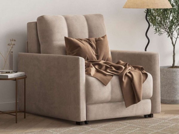 Кресло-кровать BOSS LOFT велюр Monolit латте Кресло-кровать BOSS LOFT велюр Monolit латте