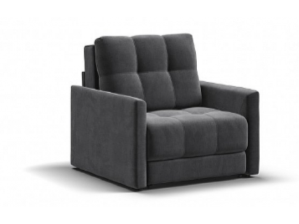 Кресло-кровать BOSS LOFT велюр Monolit серый