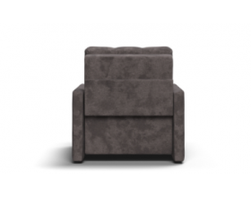 Босс Лофт кресло-кровать Велюр Алькантара серый