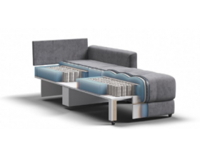 Босс Лофт кресло-кровать Велюр Роял агат