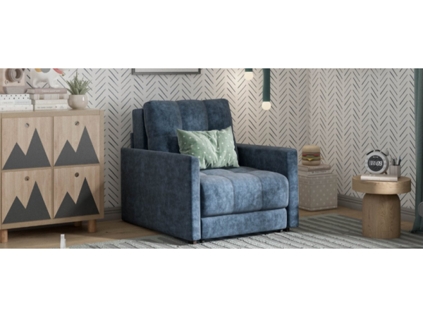 Кресло-кровать BOSS LOFT Велюр Royal топаз