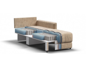 Босс Лофт кресло-кровать Велюр Роял шампань