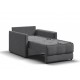 Босс Лофт кресло-кровать Рогожка Мальмо серый
