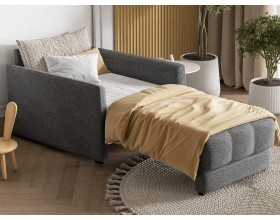 Босс Лофт кресло-кровать Рогожка Мальмо серый