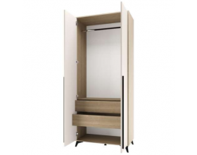 Шкаф 920 2С2Я с ящиками "ЕВА" Дуб Экспрессив - Сатин