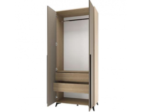 Шкаф 920 2С2Я с ящиками "ЕВА" Дуб Экспрессив -  Глиняный